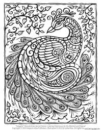 Peacock Adult Hard Advanced Coloring Pages Peacock Coloring Pages Coloring Pages Adult Coloring Book Pages