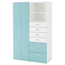 Stuva Fritids Wardrobe White Light Blue Ikea Ikea Stuva Ikea Wardrobe