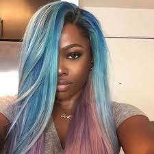 The front has been colored pink and has some blonde intermittently throughout. Be Out Of The Ordinary Try These 50 Two Tone Hair Ideas Hair Motive Hair Motive