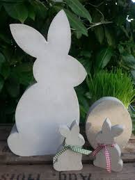 Grosser Osterhase Aus Beton Basteln Fruhling Ostern Beton Deko Ostern Kreativ