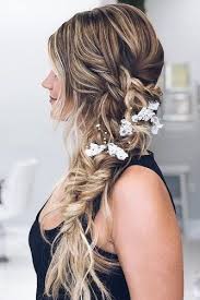 39 Braided Wedding Hair Ideas You Will Love Wedding Forward In 2020 Wedding Hair Side Braided Hairstyles For Wedding Side Braids For Long Hair
