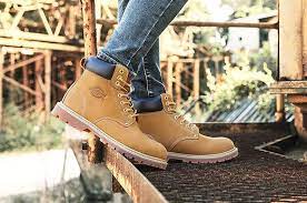 dickies男鞋工装鞋 美式休闲大黄靴 值品 timberland boots biker boot boots