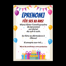 Carte gratuite à imprimer pour souhaiter un joyeux anniversaire. Carte Invitation Anniversaire Enfant Gateau Ballon Gratuit A Imprimer Carte 2819