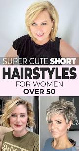 The hairstyle must also be chosen based on the outfit one is supposed to wear. Super Cute Short Hairstyles For Women Over 50 Ohmeohmy Blog Cute Hairstyles For Short Hair Short Thin Hair Hair Styles For Women Over 50