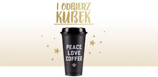 Kubek ceramiczny o pięknym wzornictwie. Kubek Starbucks Za Darmo Odbierz Wielorazowy Kubek Za Free