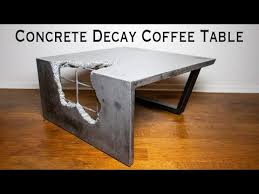 It has enough room for appetizers, a laptop, and a good book… and it's much lighter than the concrete version, so it's easy to move around. Making A Broken Concrete Coffee Table On Purpose Concrete And Metalworking Youtube