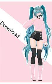 Tda Fan Hatsune Miku 1700 Watchers Gift By Ohbey On Deviantart Hatsune Miku Outfits Mmd Model Mmd Models