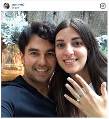 Perez and martinez are also parents of two young children, sergio perez jr. Siempre Juntos Checo Perez Y Carola Martinez Se Comprometen Foto 1
