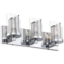 Varaluz So Inclined 17 1 2 Wide 3 Light Chrome Bath Light 60p69 Lamps Plus