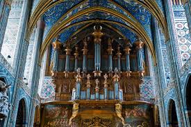 La cath�drale de la petite ville girondine, ancien �v�ch� � une soixantaine de kilom�tres de bordeaux, est un joyau architectural. La Cathedrale Sainte Cecile D Albi Une Forteresse Sacree Narthex