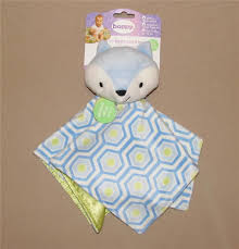 Download Boppy Blue White Green Fox Security Blanket Lovey Finger Puppet Crinkle Nwt Boppy Security Blanket Boppy Baby Boy Blues