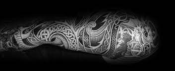 These designs best suit arms, backs and chest areas. 50 Celtic Dragon Tattoo Designs For Men Knot Ink Ideas