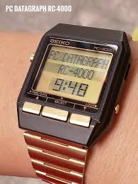 seiko pc datagraph rc 4000 coolest vintage vintage digital watch seiko retro watches