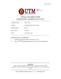 Unit ukur, fakulti kejuruteraan awam, utm. Link Utm