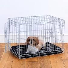 Pets At Home Double Door Dog Crate Small Grey Pets At Home The frame is constructed of heavy duty steel, giving it exceptional durability and strength.
