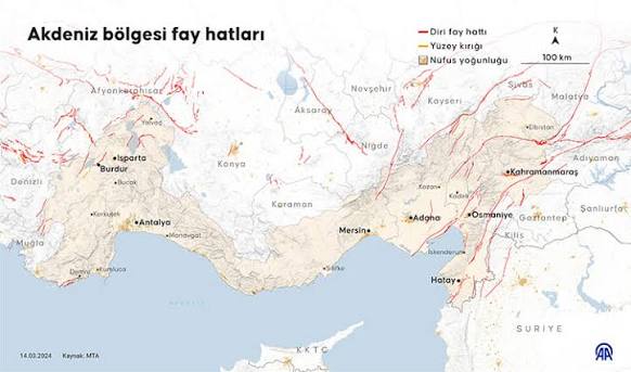 Adana deprem bölgesi mi, kaçıncı derece riskli? Adana'da fay hattı var mı, hangi ilçeler riskli?
