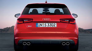The great collection of audi headlights wallpaper for desktop, laptop and mobiles. Audi S3 Red Hatchbacks Exhaust Pipes German Cars Tailights Rear View Diffusers Wallpapers Hd Desktop And Mobile Backgrounds