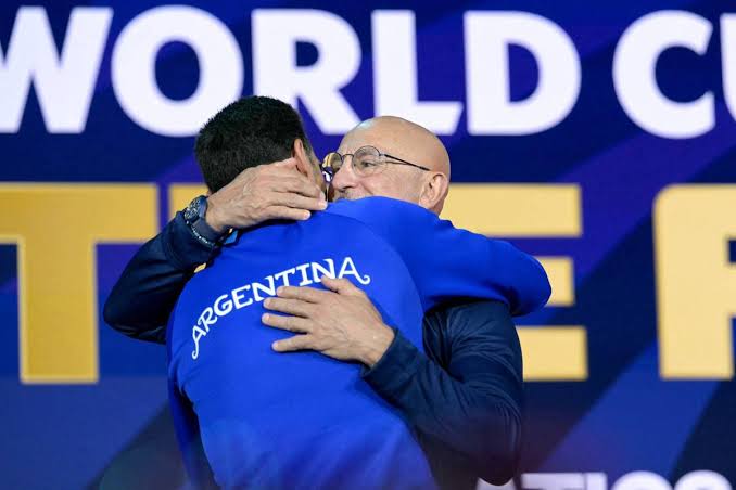 Scaloni y De la Fuente, alumno y profesor: la relación que los une antes de la final del Mundial - LA NACION