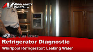 Two whirlpool refrigerators made our ratings this year. Whirlpool Kfis20xvms1 Refrigerator Diagnostic Leaking Water Defrost Drain Pan Appliance Video