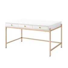 Inbox zero folding study desk for small space home office desklaptop writing tablewood/metal in brown/gray/white, size 28.5 h x 19.7 w x 31.5 d in. 30 In Writing Desks Desks The Home Depot