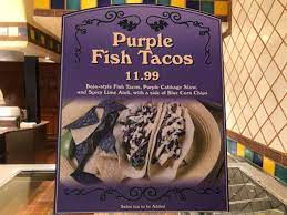 Check spelling or type a new query. Review Purple Fish Tacos And A Jamaica Freeze From Rancho Del Zocalo At Disneyland Park Disneyland News Today
