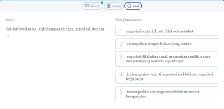 Check spelling or type a new query. Yuk Simak 5 Contoh Soal Teks Negosiasi Ini Biar Bahasa Indonesiamu Kian Jago