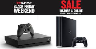 Playstation 4 Pro And Xbox One X Bundles Highlight Eb Games Black Friday Sale