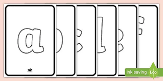 This means it can be viewed across multiple devices, regardless of the underlying operating system. A4 Alphabet Templates Large Printable Letters For Banners