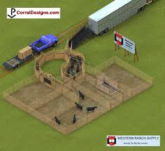 Corral System 8708 Cattle Corrals Cattle Facility Cattle Ranching