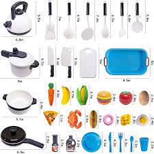 Check spelling or type a new query. Buy Gjof2yk Kids Kitchen Toy Cookware With Play Food Toy Set Kitchen Play Accessories With Pots And Pans Cutting Food Toy Utensils Play Dishes Learning Toys Gift For Toddlers Boys Girls 72 Pcs Online In Vietnam