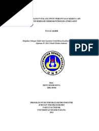 Mencegah salinan (copy) mykad daripada. Rancang Bangun Palang Pintu Perlintasan Kereta Api