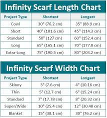Weave in ends, and add fringe if wanted. Infinity Scarf Size Chart Allfreeknitting Com