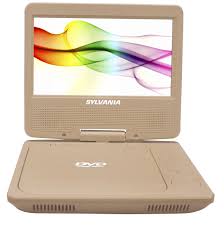 Sylvania Sdvd7027 C Gold 7 Quot Portable Dvd Player Swivel Screen Gold Portable Dvd Player Dvd Player Dvd