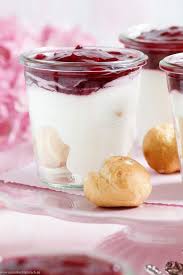 Mini Windbeutel Sahnedessert Mit Roter Grutze Rezept Windbeutel Dessert Windbeutel Nachtisch