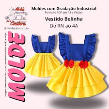 Vestido Belinha – Molde para Costura