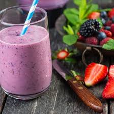 Smoothie Fraise Mure Sirop D Erable Smoothie Fraise Smoothie Recette Boissons Smoothie