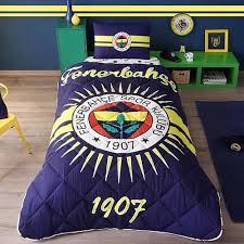Nevresim takımı , pike takımı , pikeli nevresim takımı , full setler. Tac 8266 Brf Fenerbahceli Tek Kisilik Yorgan Seti 60185856