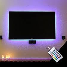 Luminoodle Bias Lighting For Hdtv Medium Usb Led Backlight Bright Normal White Strip For Flat Screen At Home Movie Theater Movie Theater Decor Tv Lighting