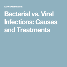 Bacterial Vs Viral Infections Causes And Treatments Viral Infection Infections Nursing Tips