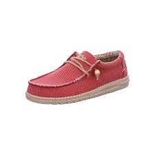 Hey dude shoes are only offered in full sizes, meaning there are no half sizes and have distinctive sizing for both men and women. Mokassins Von Hey Dude Shoes In Rot Fur Herren