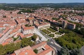 Vue Aerienne Du Jardin De L Eveche Castres Tarn Brousse Le Chateau Pamiers Cauterets