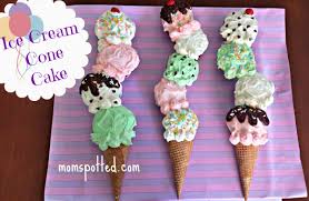 For example, cookies will help us remember you and will assist us in showing you content we think you'll be interested in. Ice Cream Cone First Birthday Cake Mom Spotted