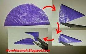 Cara Membuat Mahkota Bunga Dari Kantong Plastik Bekas Bunga Tempat Pensil Mahkota Bunga