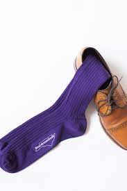 Bright Purple Dress Socks Add A Pop Of Color To Your Workday Wardrobe Dress Socks Mens Dress Socks Socks