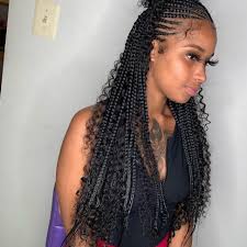 Whether you have thin or thick hair, a loose braid is a perfect hairstyle for your image. Pin On Black Girls Colourful Hairstyles
