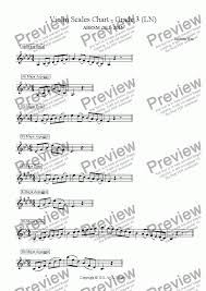 Violin Scales Chart Grade 3 Ln For Solo Instrument Solo Violin By Andrew Hsu Sheet Music Pdf File To Download