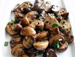 Mmm I Love Mushrooms And Always Looking For Ways To Use Herbs From My Garden Food Dishes Recipes Veggie Dishes