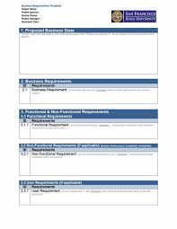 Brd Templates Business Requirements Document Templates Business Template
