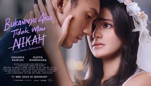 Sinopsis Film 'Bukannya Aku Tidak Mau Nikah' yang Diperankan Amanda Rawless  dan Daffa Wardhana