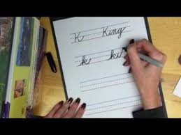 I've also shared with you some of the top cursive calligraphy fonts from. Learn Cursive Letter K Youtube
